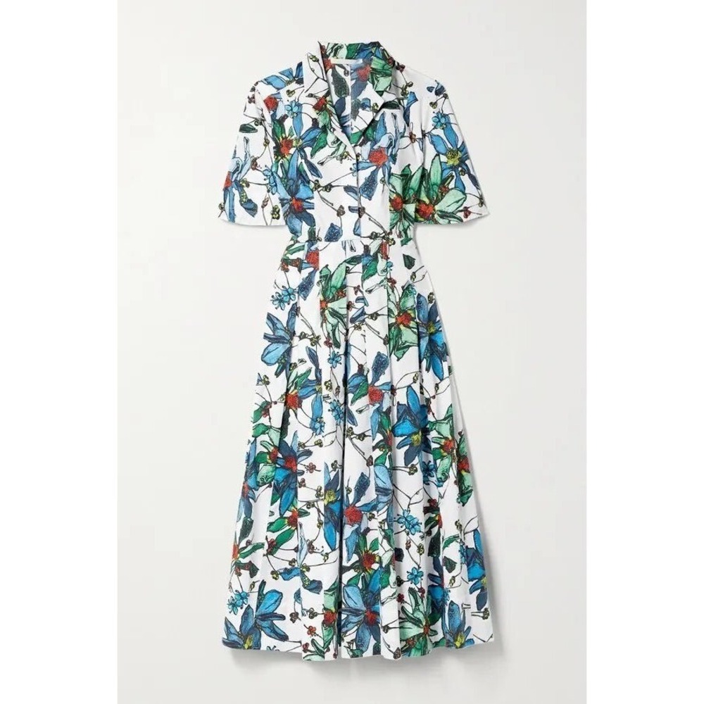 Jason Wu Collection Floral Shirt Dress -‎ Size 10